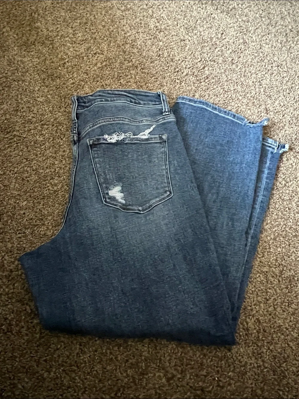 Flying Monkey High Rise Cropped jeans - Picture 1 of 5